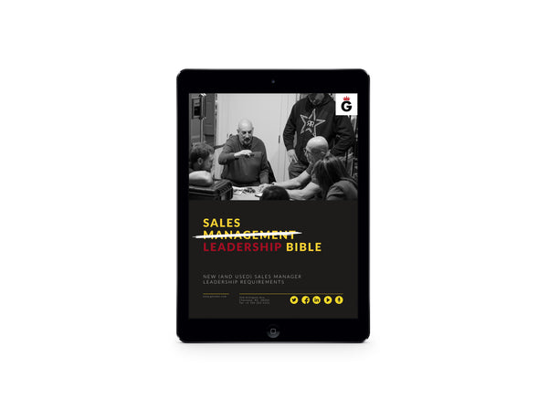 eBook: Sales Leadership Bible