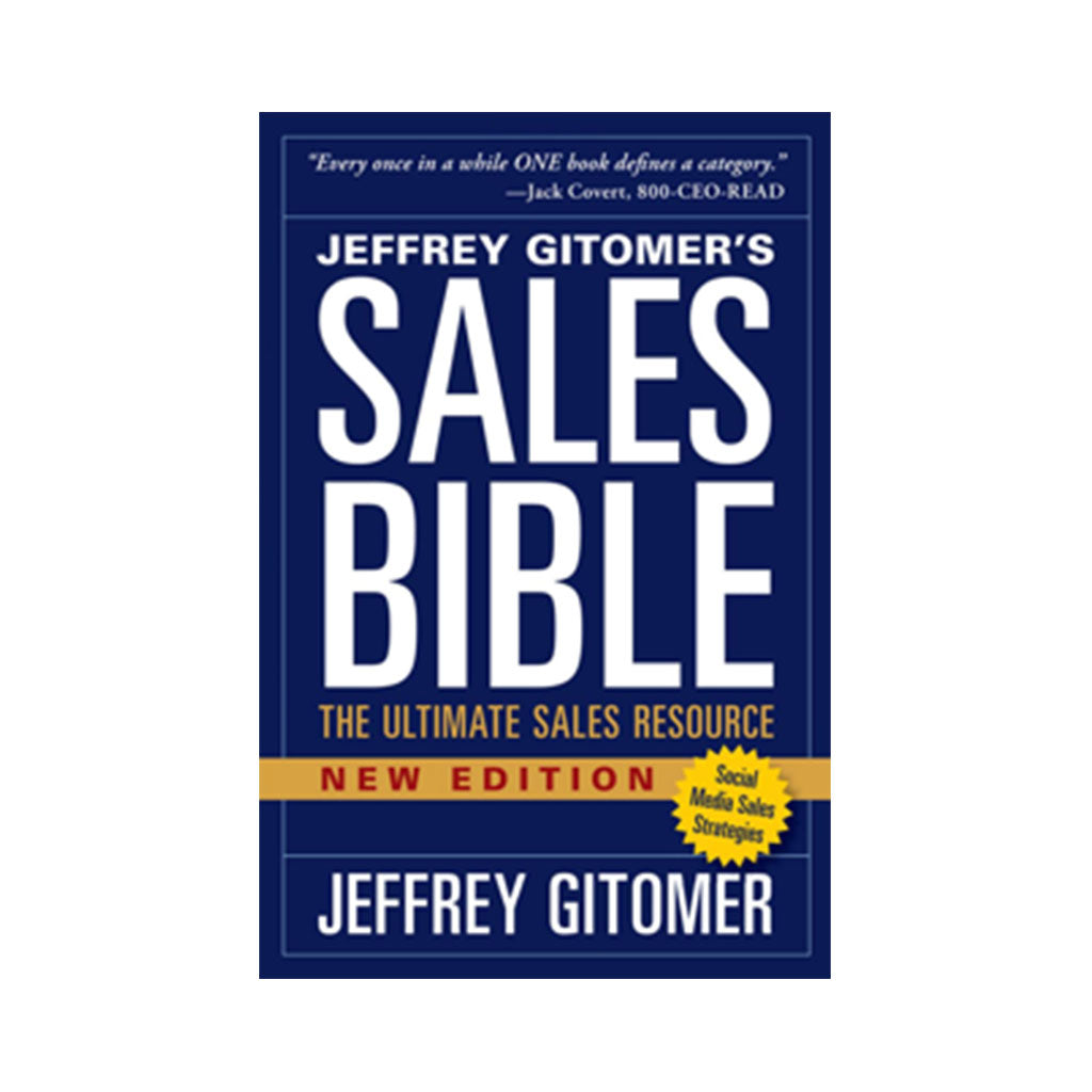 The Sales Bible New Edition with Social Media Sales Strategies - AUTOGRAPHED